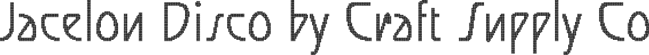 JacelonDisco-Regular Demo