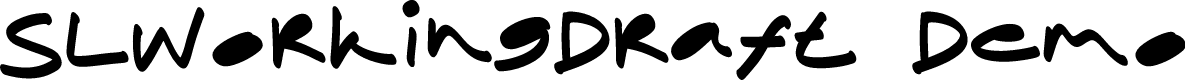 SLWorkingDraft Demo