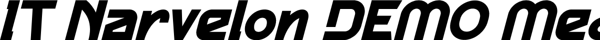 IT Narvelon DEMO Medium Italic