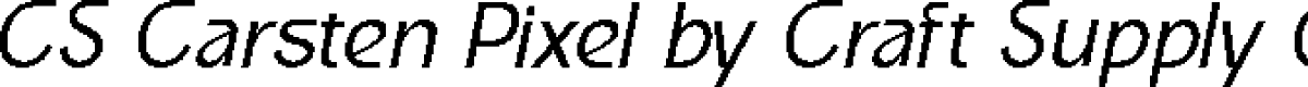 CS Carsten Pixel Regular Demo