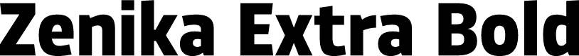Zenika Extra Bold