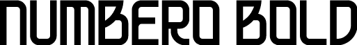 Numbero Bold