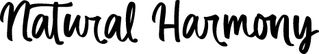 Natural Harmony Font - Free Download