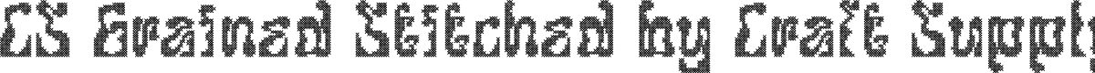 CS Grained Stitched Regular Demo