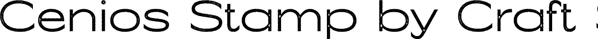 CeniosStamp-Regular