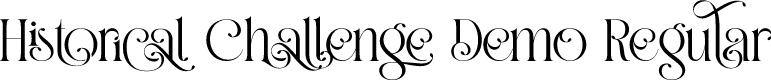 Historical Challenge Demo Regular