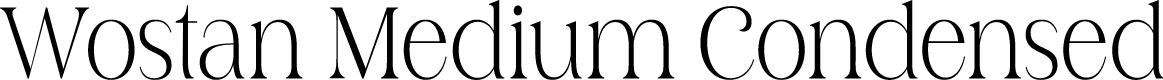 Wostan Medium Condensed