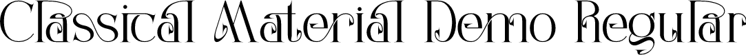 Classical Material Demo Regular