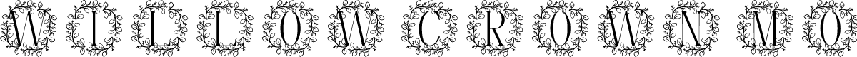 Willow Crown Monogram