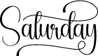 Saturday