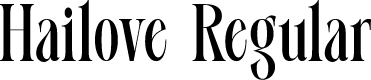 Hailove Regular