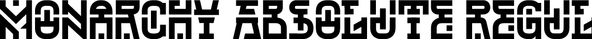 Monarchy Absolute Regular