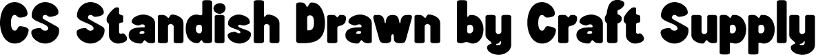 CSStandishDrawn-Regular Demo