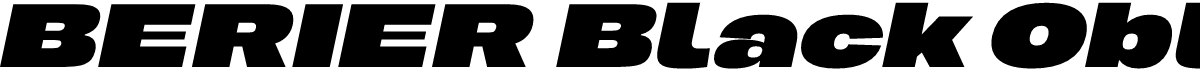 BERIER Black Oblique