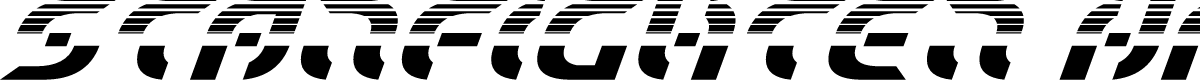 Starfighter Halftone Italic