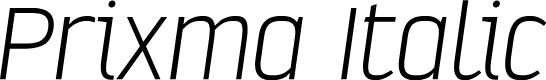 Prixma Italic