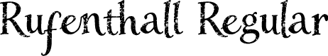 Rufenthall Regular
