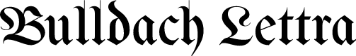 BulldachLettra