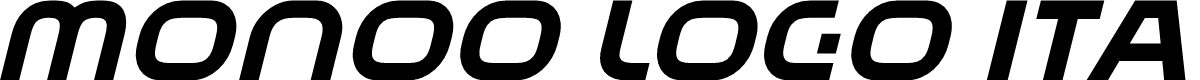 Monoo Logo Italic