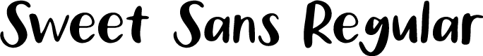 Sweet Sans Regular