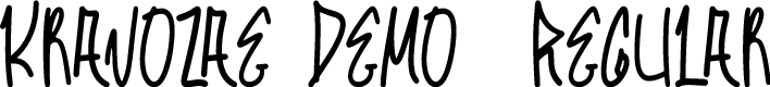 Kravozae Demo Regular