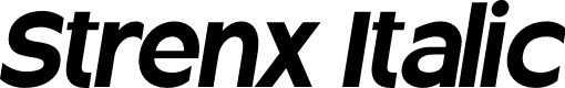 Strenx Italic