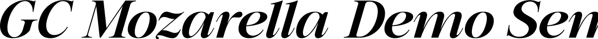 GC Mozarella Demo SemBd Ita