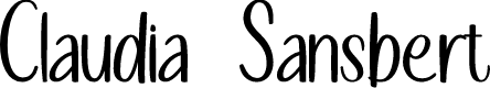 Claudia Sansbert Sans Demo