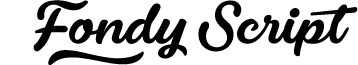 Fondy Script PERSONAL USE ONLY