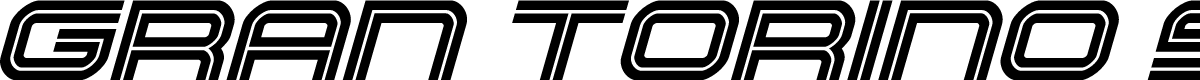 Gran Torino Super-Italic