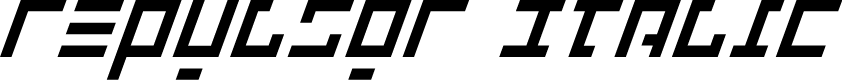 Repulsor Italic