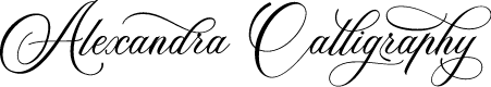 Alexandra Calligraphy Regular