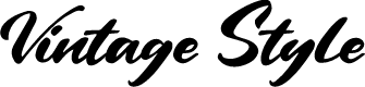 Vintage Style Regular