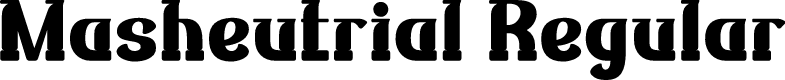 Masheutrial Regular