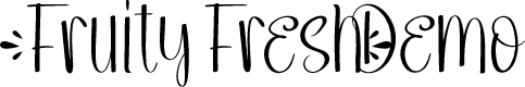 Fruity Fresh Demo
