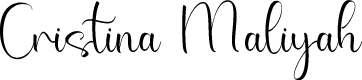 Cristina Maliyah