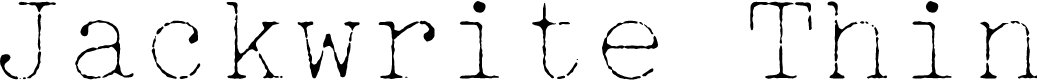 Jackwrite Thin