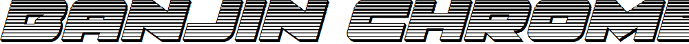 Banjin Chrome Italic