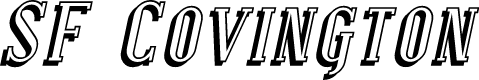 SF Covington SC Shadow Italic
