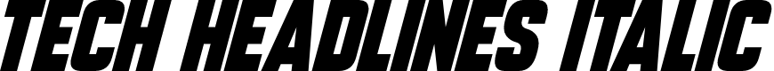 Tech Headlines Italic