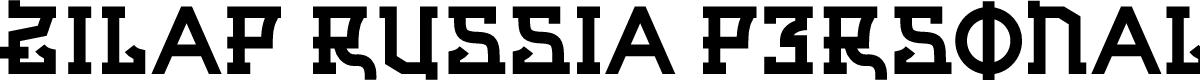 Zilap Russia Personal Use