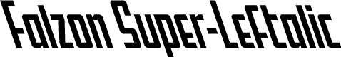 Falzon Super-Leftalic