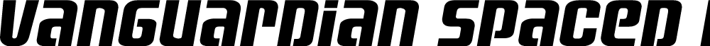Vanguardian Spaced Italic