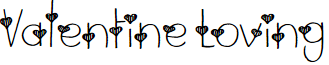 Valentine Loving