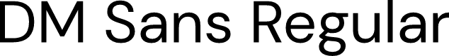 DM Sans Regular