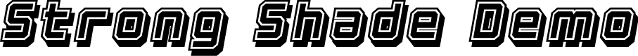 Strong Shade Demo