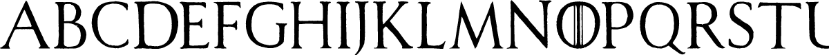 House Lannister Font DEMO