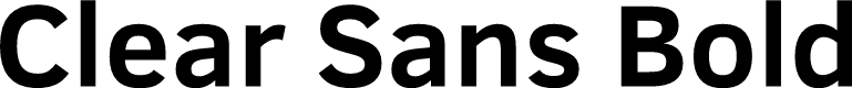 Clear Sans Bold