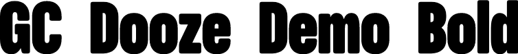 GC Dooze Demo Bold