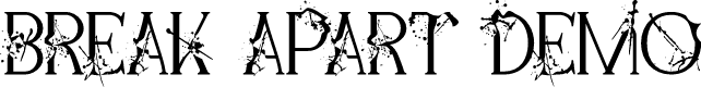 Break Apart Demo